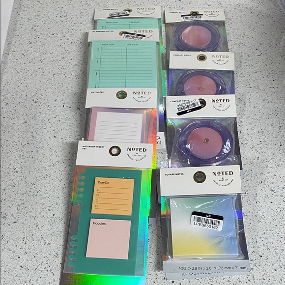 Noted by Post It Notes Lot - Picture 1 of 6
